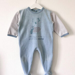 Pyjama velours 18 mois petit bateau