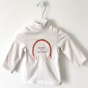 Sous pull arc en ciel 6 mois