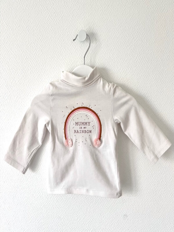 Sous pull arc en ciel 6 mois