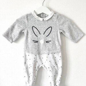 Pyjama mixte 1 mois en velours