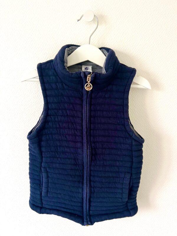 Doudoune sans manche petit bateau 6 ans