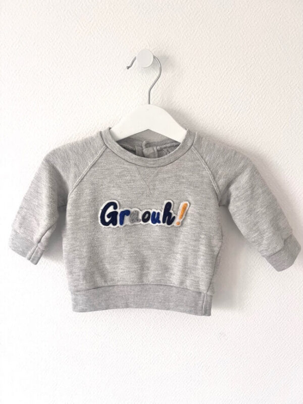 Sweat petit bateau 6 mois