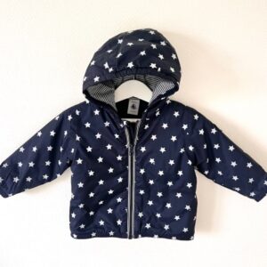 Imperméable petit bateau polaire à l’intérieur 12 mois